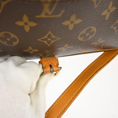 Louis Vuitton Sologne Monogram Canvas, Brown, Canvas, Handbag