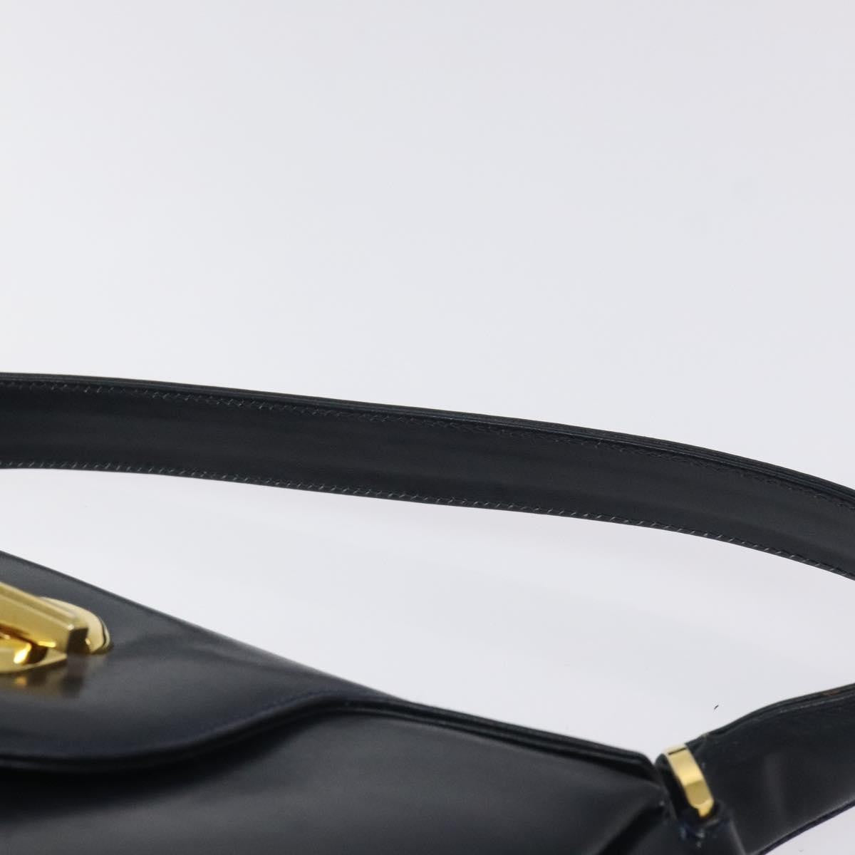 Gucci D-Ring leather, Navy, Leather, Handbag