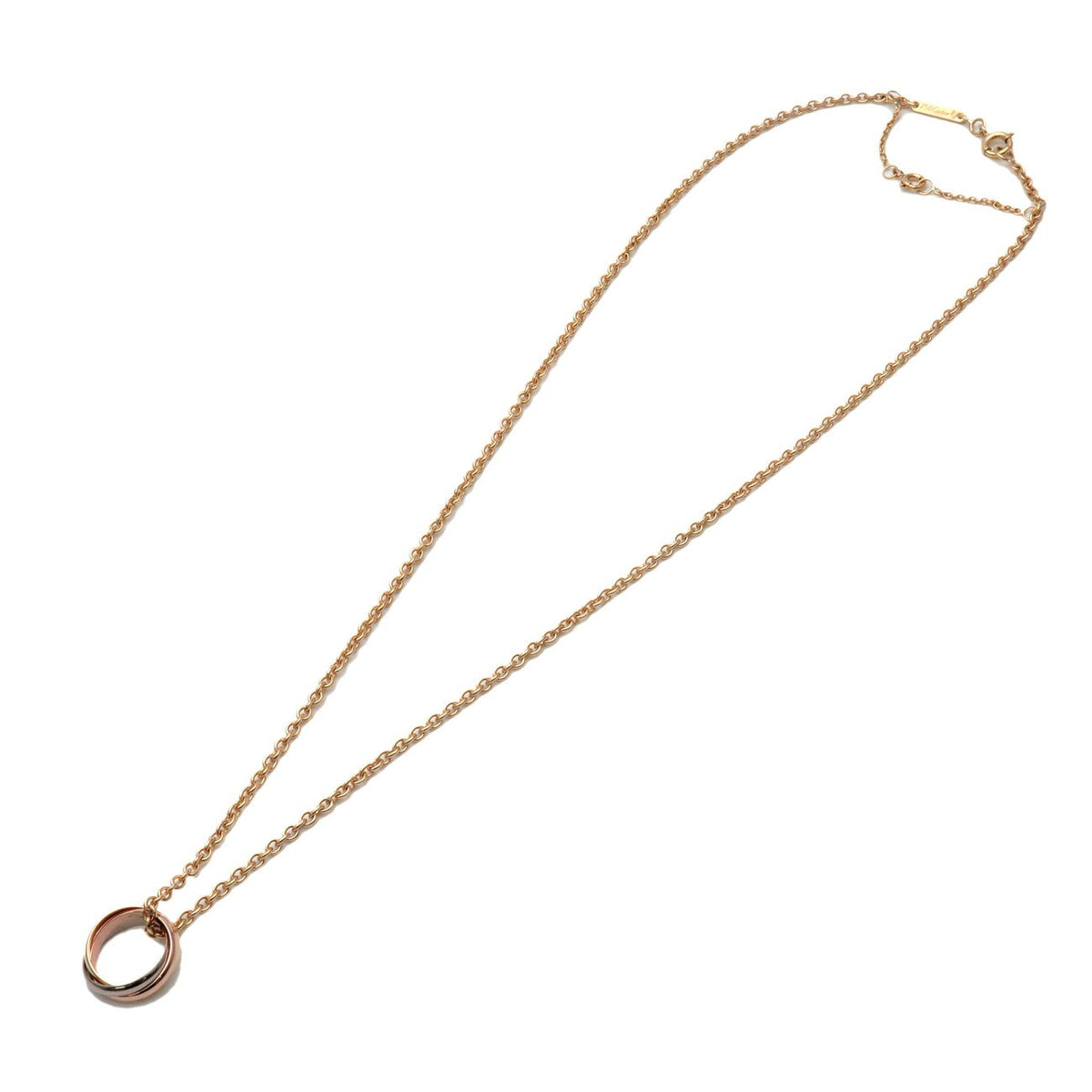 Cartier Trinity Choker 18K Tricolor Gold, Gold, Gold, Necklace