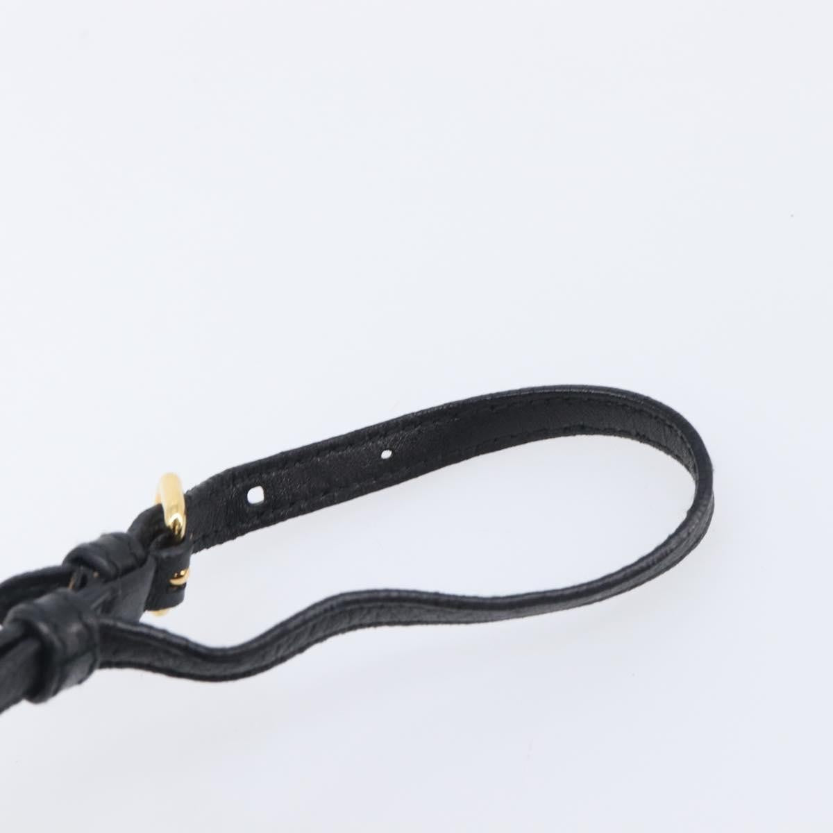 Prada Bow Wristlet Tessuto, Black, Nylon, Clutch
