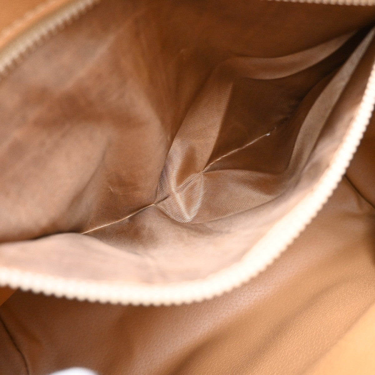 Celine Boston Triomphe XL Coated Canvas, Brown, Canvas, Handbag