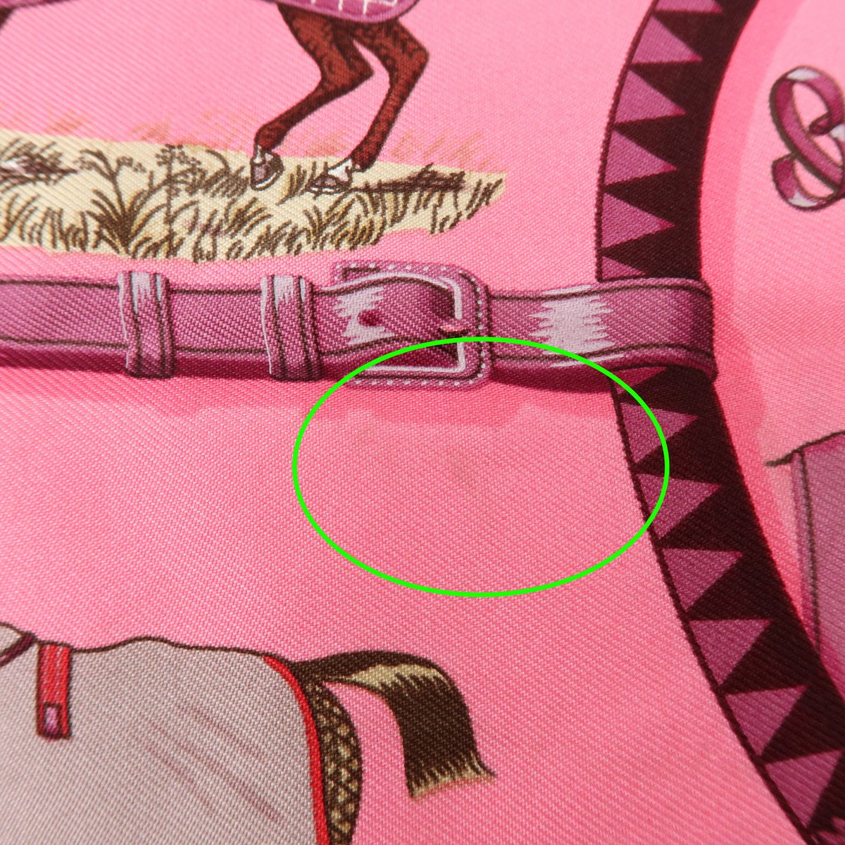 Hermes Carré 42 Silk, Pink, Silk, Scarf