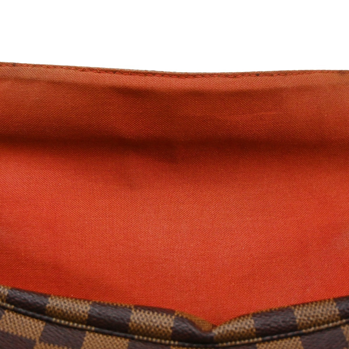 Louis Vuitton Naviglio Damier Ebene, Brown, Canvas, Shoulder Bag