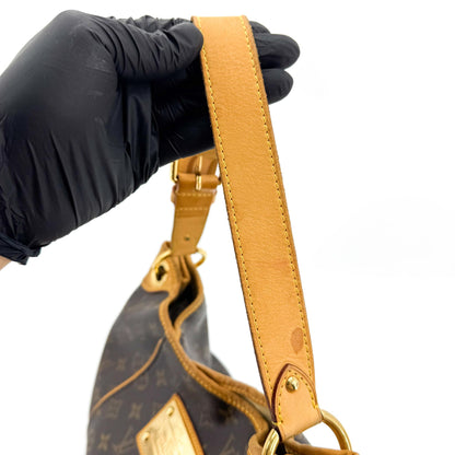 Louis Vuitton Galliera Monogram Canvas, Brown, Canvas, Handbag