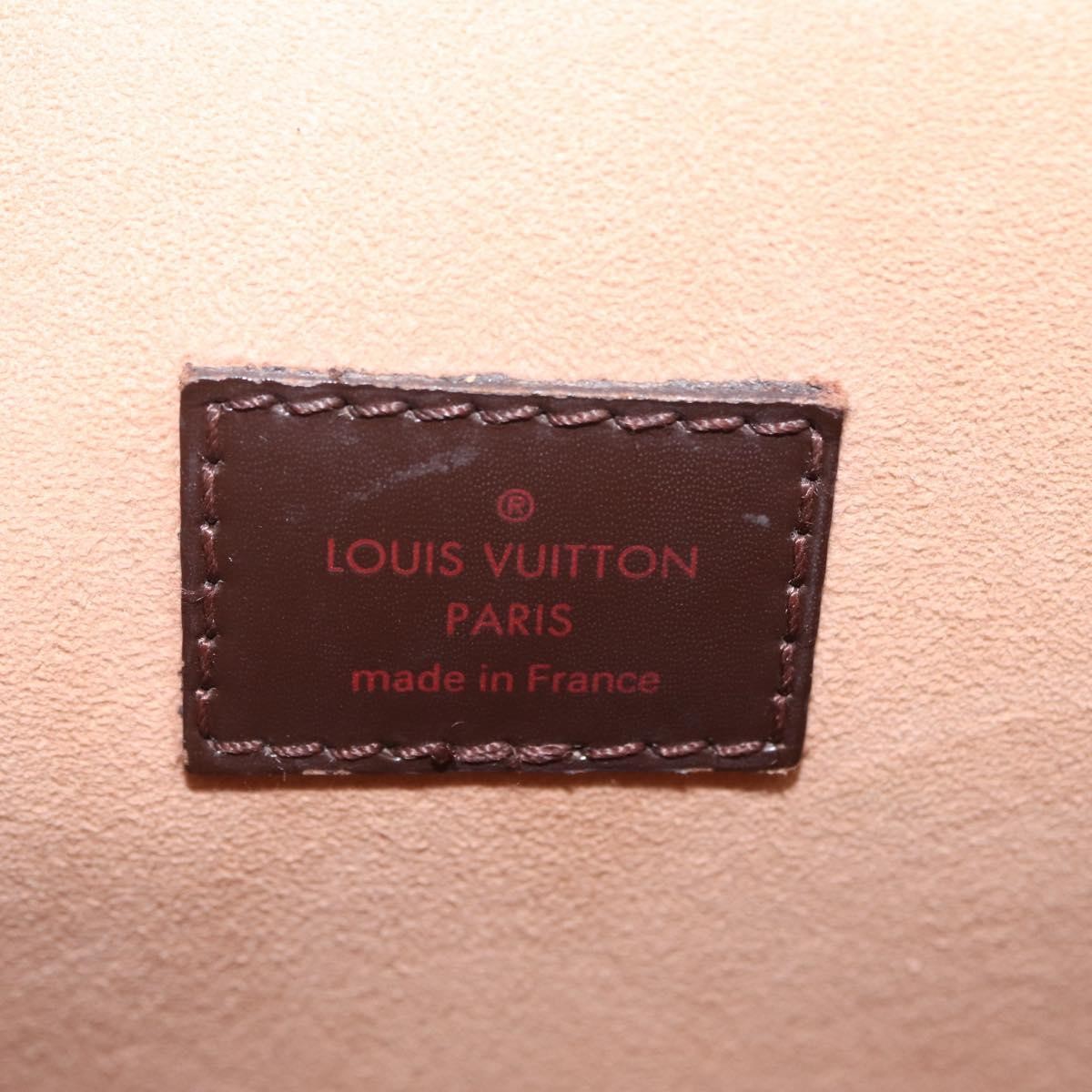 Louis Vuitton Kensington Damier, Brown, Canvas, Handbag