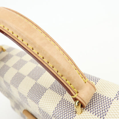 Louis Vuitton Croisette Epi Leather, White, Canvas, Tote Bag