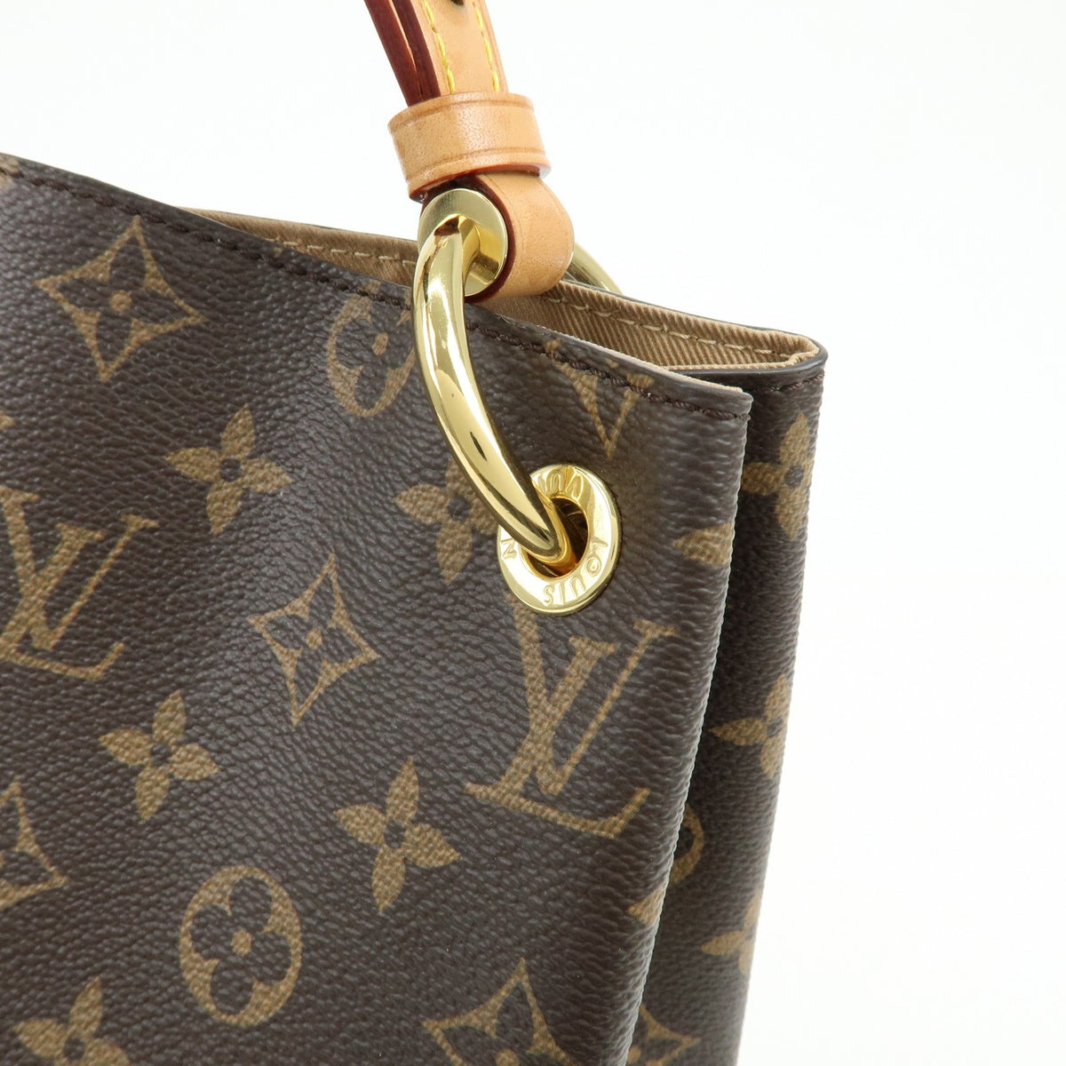 Louis Vuitton Graceful Monogram Canvas, Brown, Canvas, Handbag