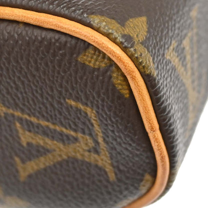 Louis Vuitton Sonatine Monogram Canvas, Brown, Canvas, Handbag