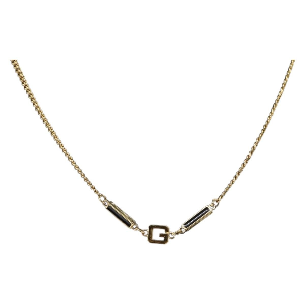 Givenchy Logo G Necklace - Brandsamsara