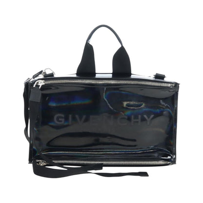 Givenchy Pandora Patent, Black, Patent Leather, Handbag