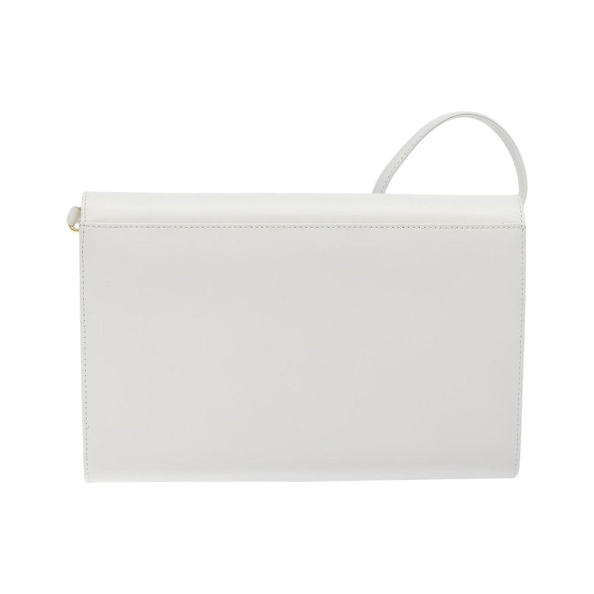Givenchy Vintage 4G Leather, White, Leather, Shoulder Bag