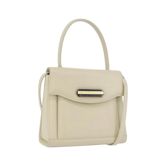 Givenchy Vintage Leather, Beige, Leather, Handbag