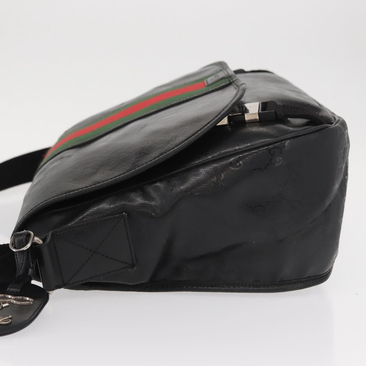 Gucci 500 Web Double Buckle Messenger Bag - Brandsamsara