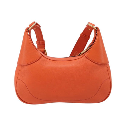 Gucci Aphrodite Leather, Orange, Leather, Shoulder Bag