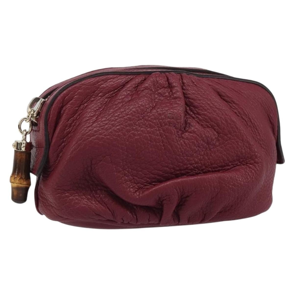 Gucci Bamboo Pouch - Brandsamsara