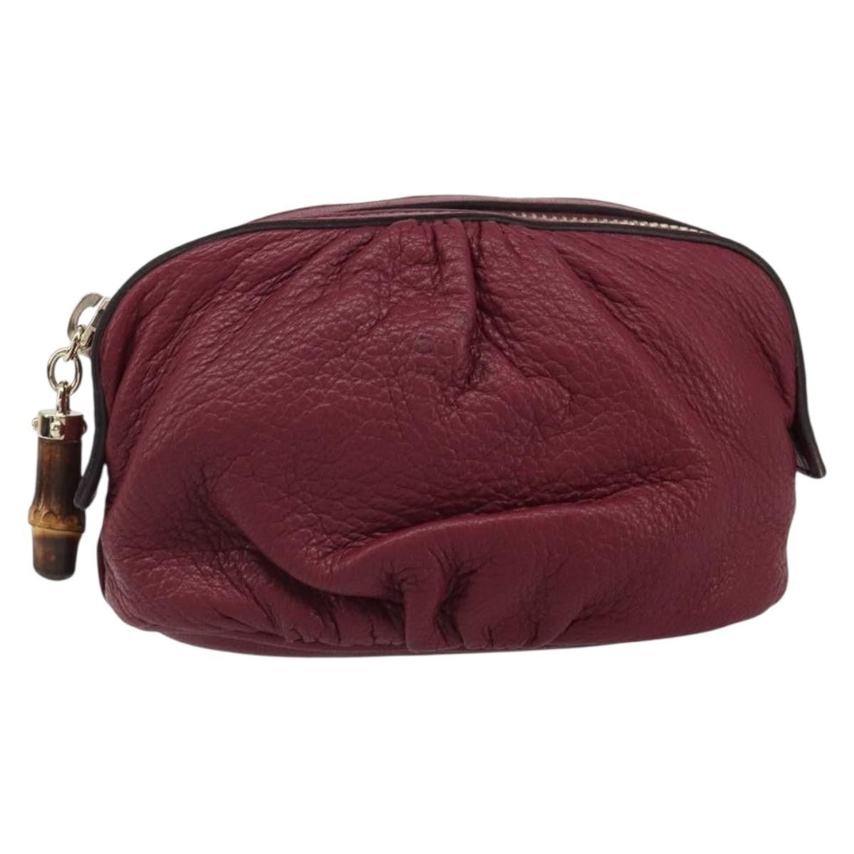 Gucci Bamboo Pouch - Brandsamsara