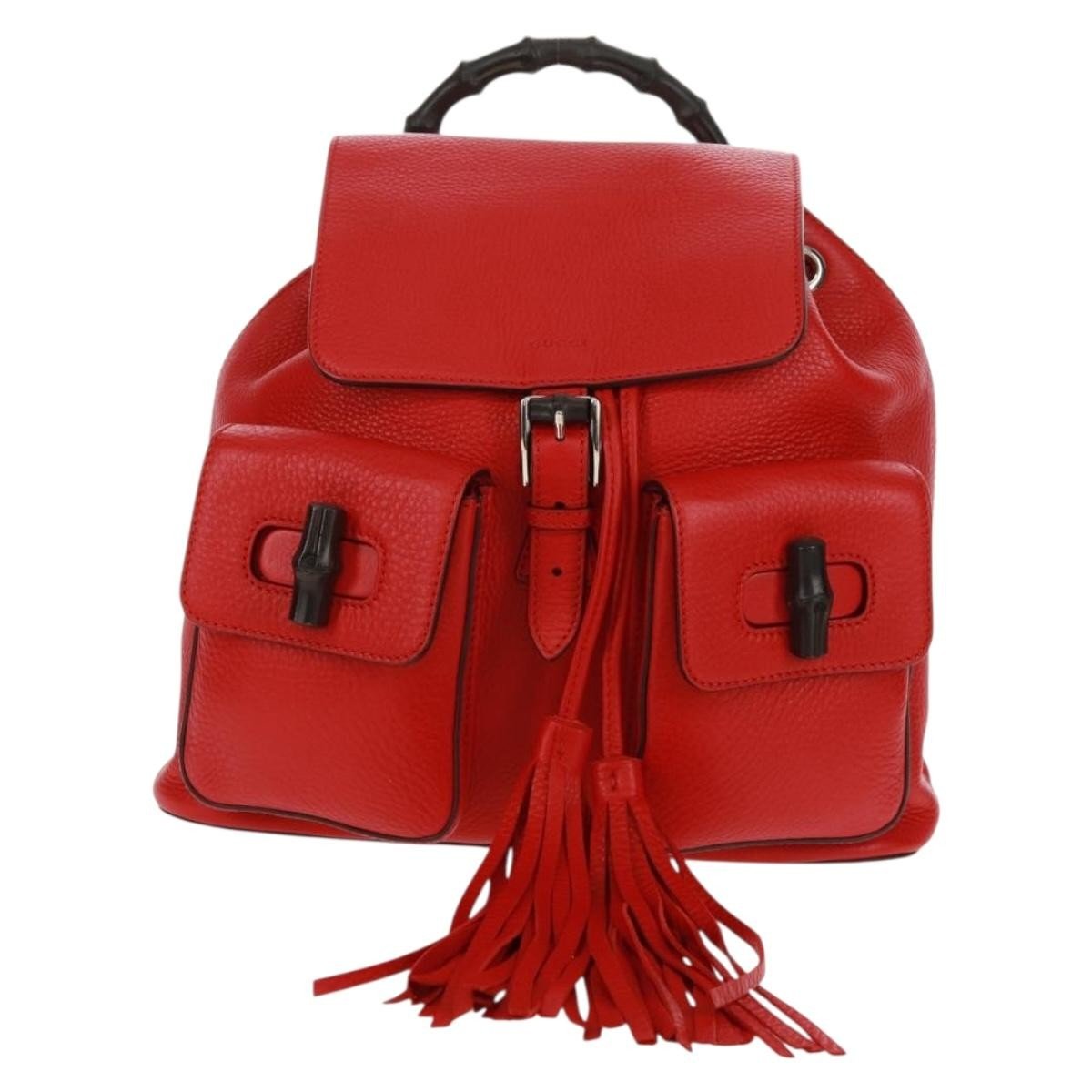 Gucci Bamboo Tassel Backpack - Brandsamsara