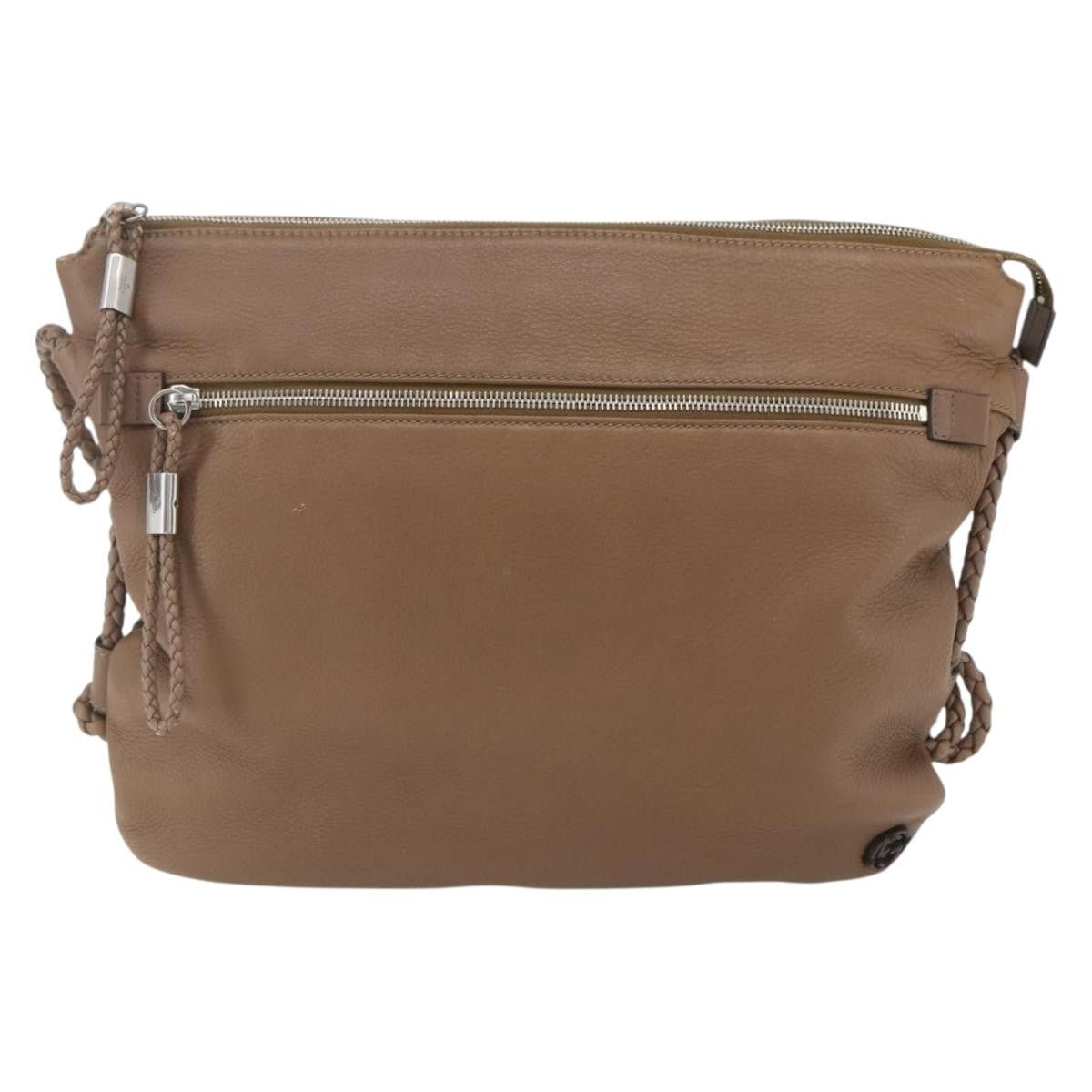 Gucci Braided Strap Zip Messenger - Brandsamsara