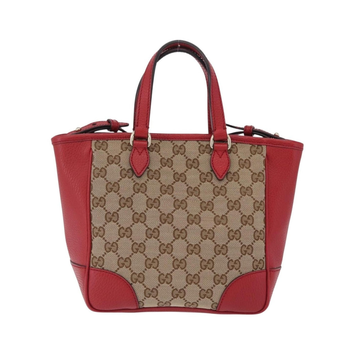 Gucci Bree Convertible GG Canvas with Leather, Beige, Canvas, Tote Bag