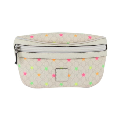 Gucci Children's Belt Printed GG Coated Canvas, Multicolour, Canvas, Handbag