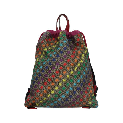 Gucci Children's Drawstring Printed GG Coated Canvas, Multicolour, Canvas, Backpack