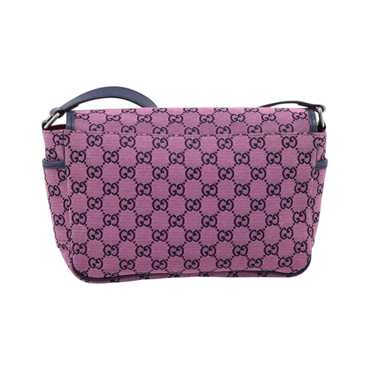 Gucci Children's Messenger GG Canvas, Pink, Canvas, Handbag