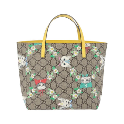 Gucci Children's Printed GG Coated Canvas, Beige, Canvas, Tote Bag