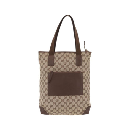 Gucci Convertible Zip GG Canvas, Beige, Canvas, Tote Bag