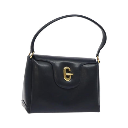 Gucci D-Ring leather, Navy, Leather, Handbag