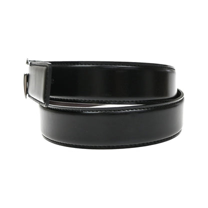 Gucci G Buckle Belt Leather, Black, Leather, Belt