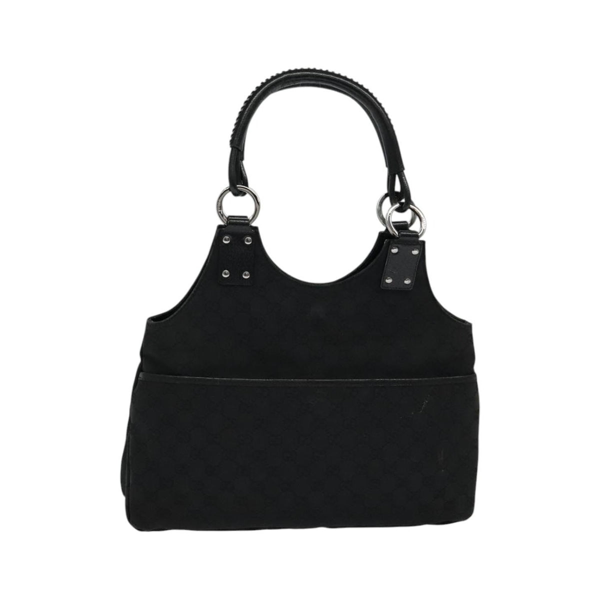 Gucci GG Canvas Canvas, Black, Canvas, Shoulder Bag