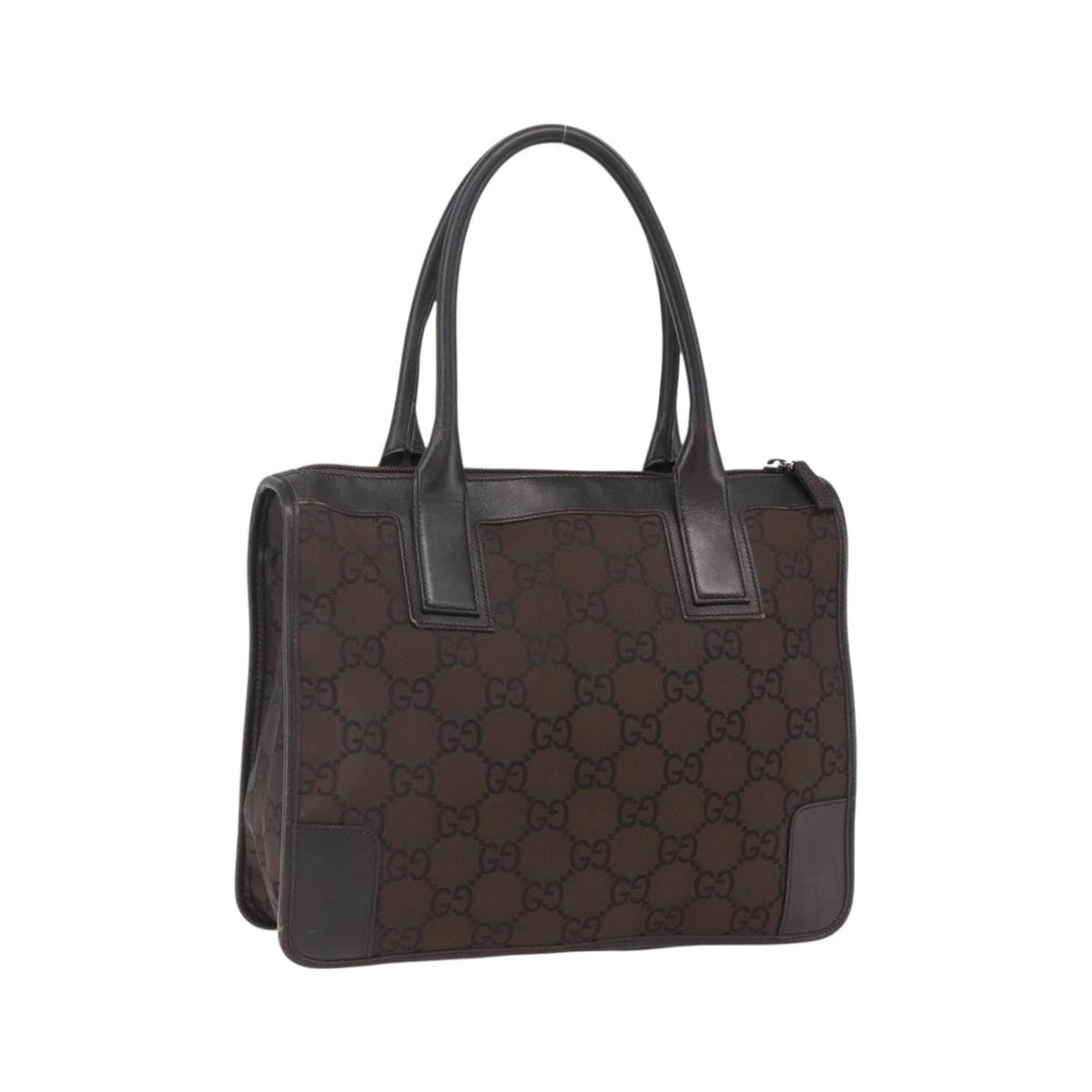 Gucci GG Canvas Canvas, Brown, Canvas, Tote Bag