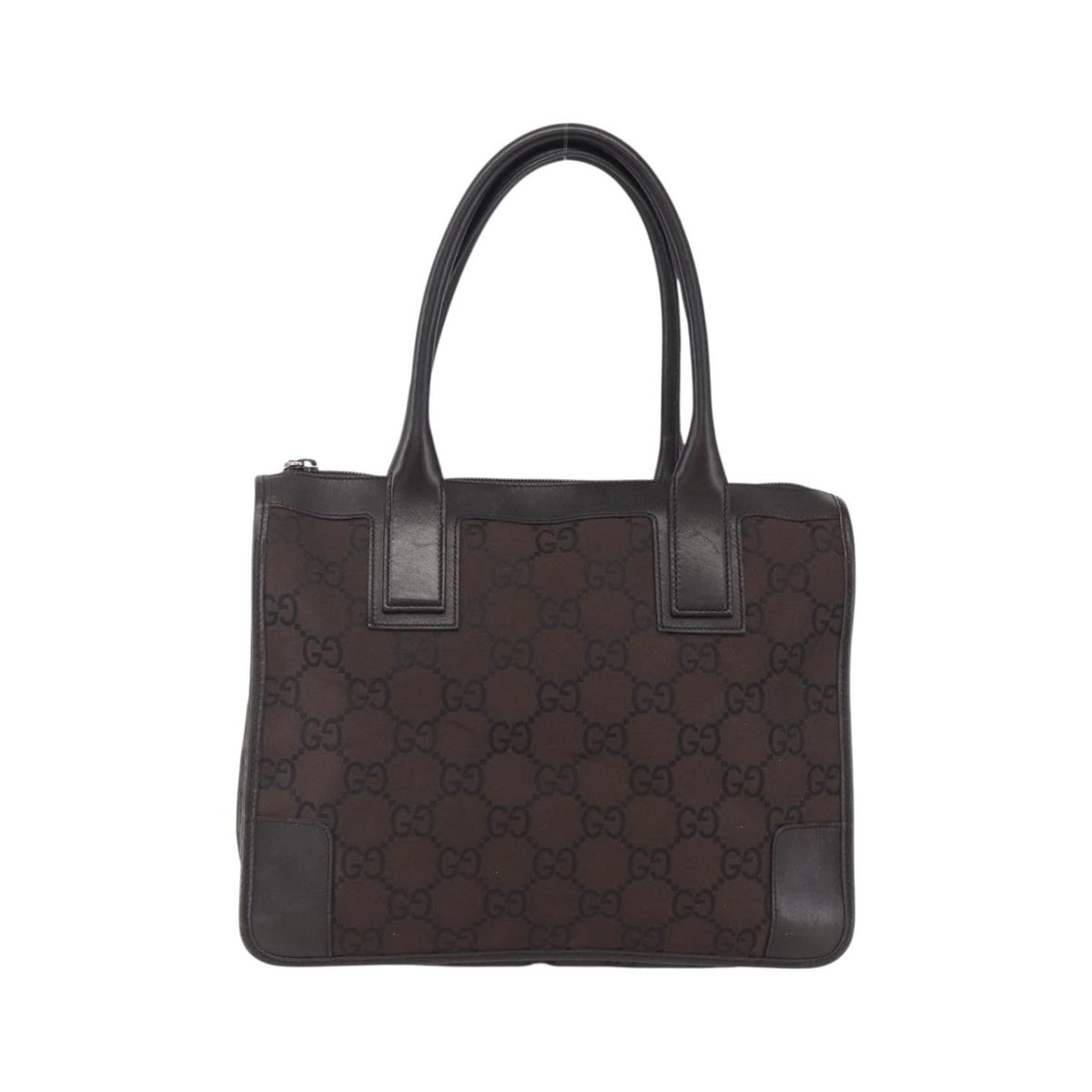 Gucci GG Canvas Canvas, Brown, Canvas, Tote Bag