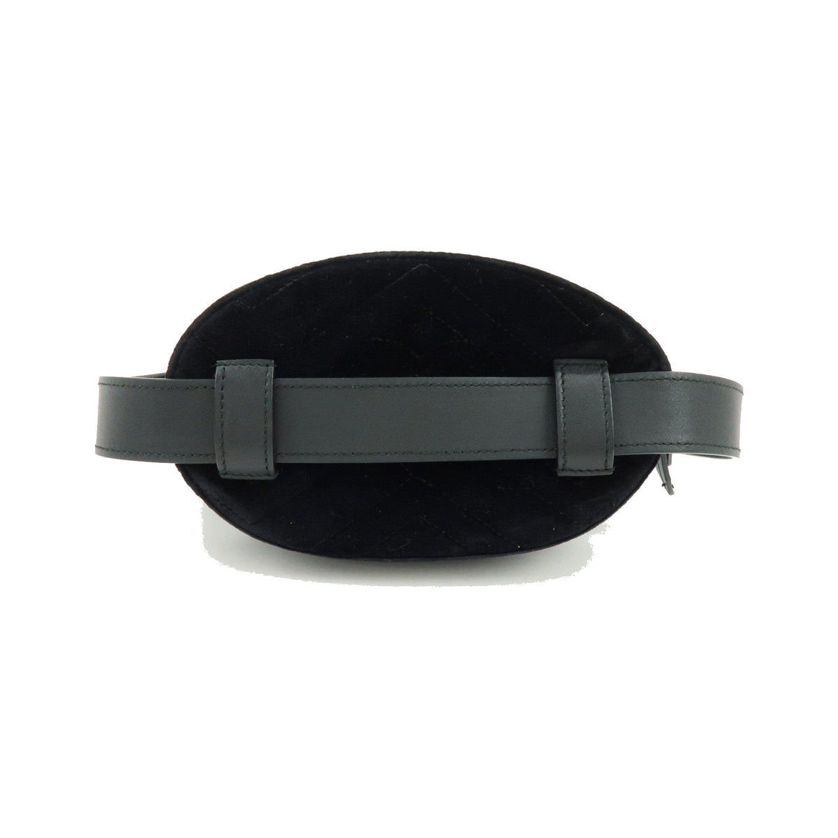Gucci GG Marmont Belt Embellished Matelasse Velvet, Black, Velvet, Handbag