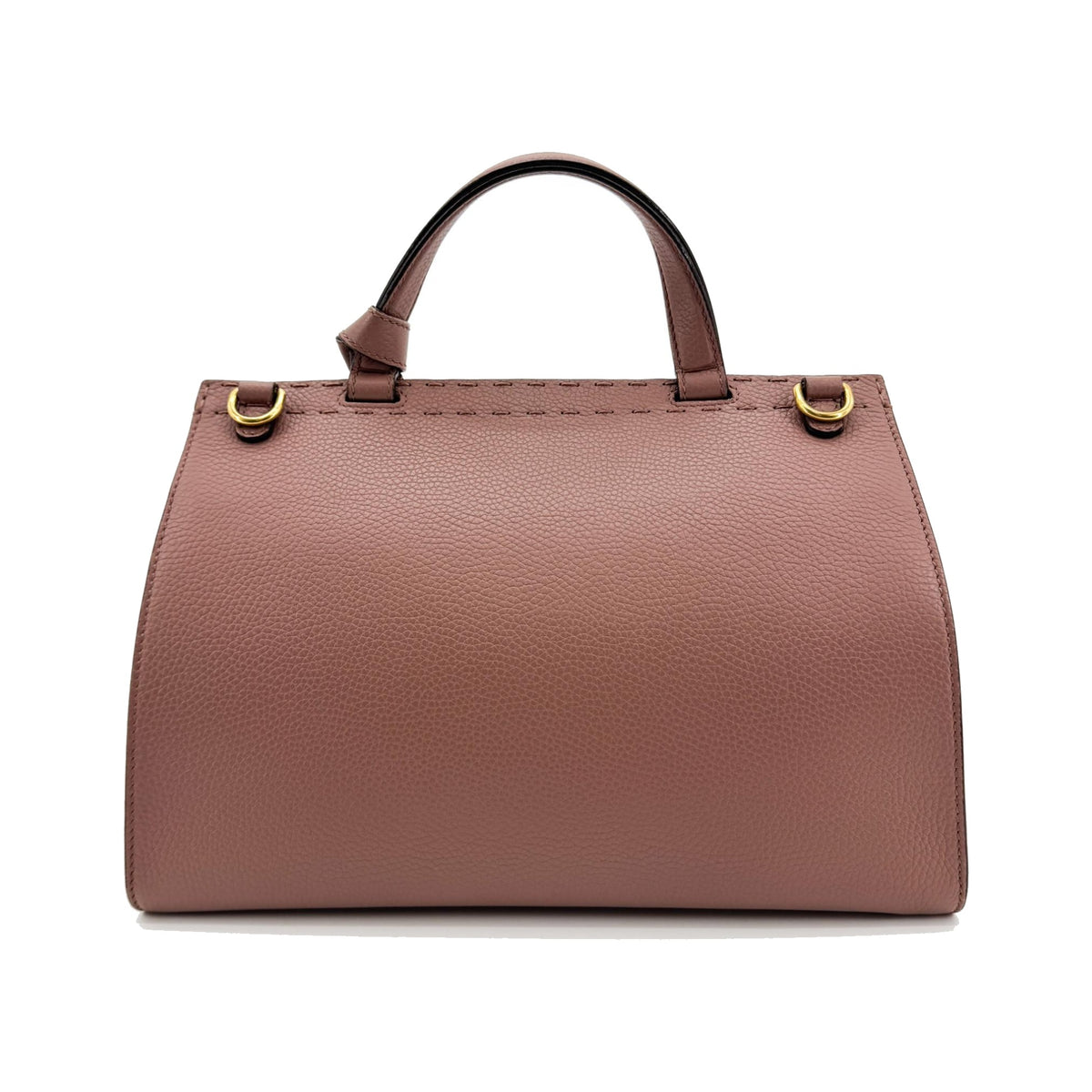 Gucci GG Marmont Top Handle Leather, Pink, Leather, Handbag