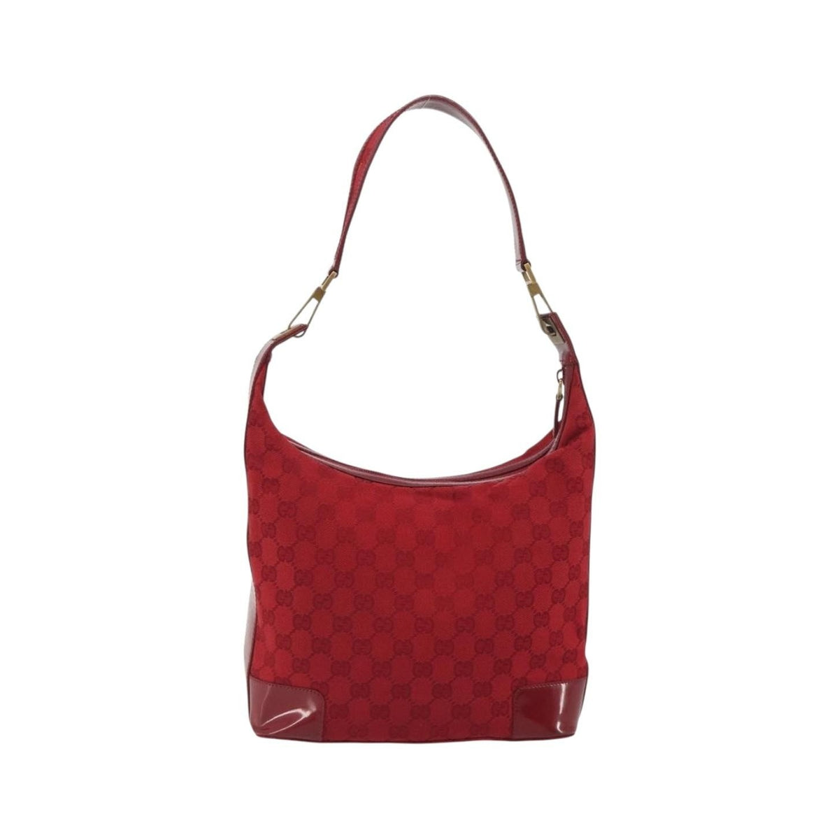 Gucci GG Shoulder GG Matelasse Leather, Red, Canvas, Shoulder Bag