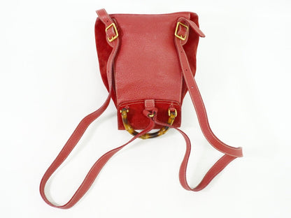 Gucci Gucci bamboo backpack - Brandsamsara