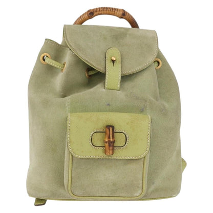 Gucci Gucci bamboo backpack - Brandsamsara