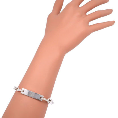 Gucci ID plate ovale chain bracelet - Brandsamsara