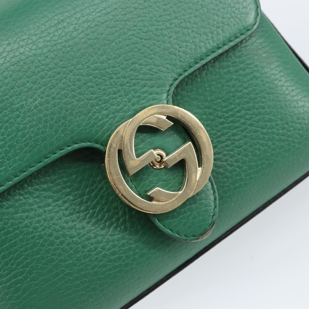 Gucci Interlocking Chain Crossbody Bag - Brandsamsara