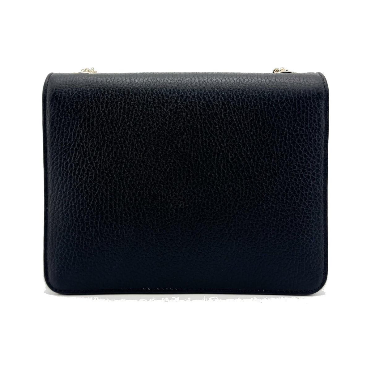 Gucci Interlocking Leather, Black, Leather, Shoulder Bag