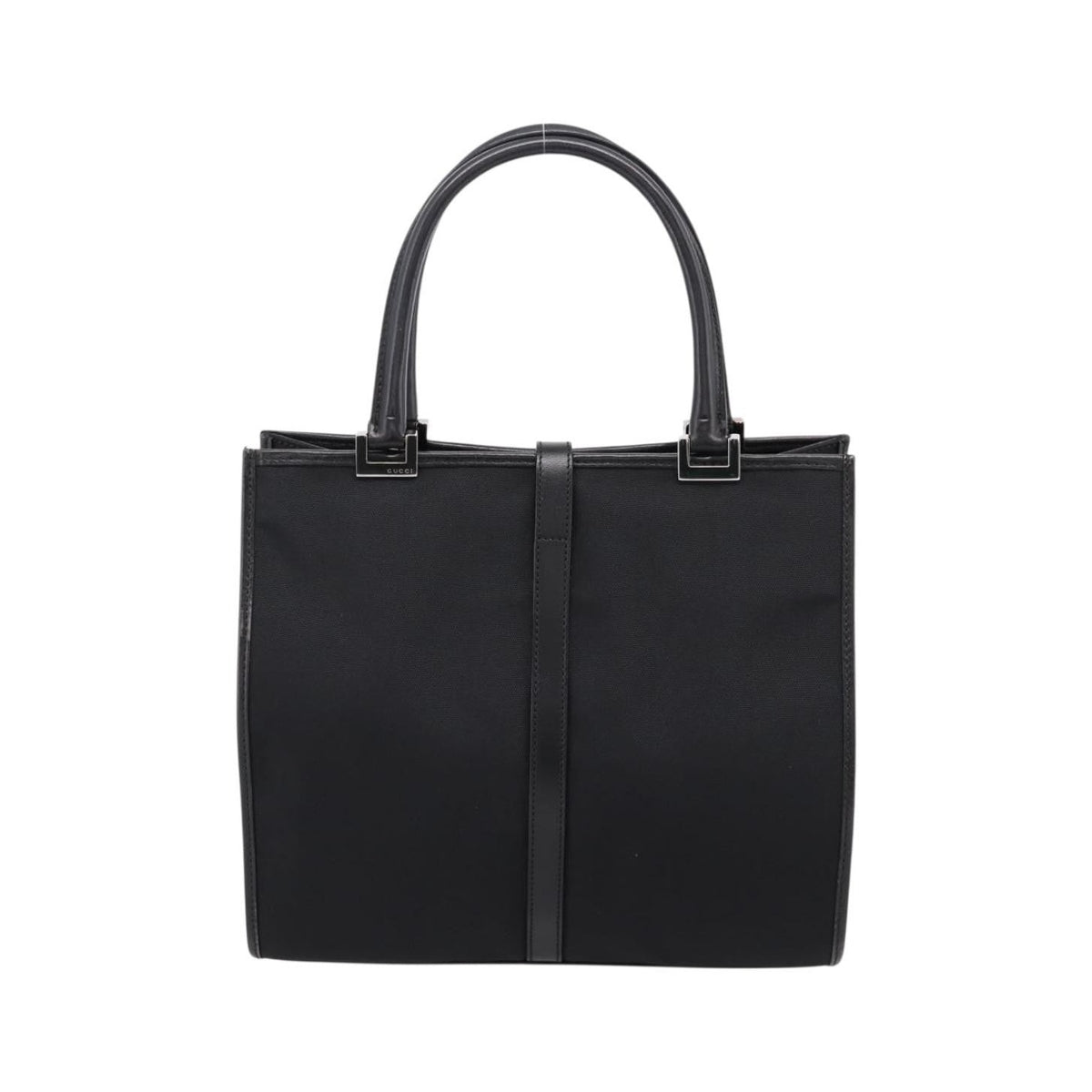 Gucci Jackie Canvas, Black, Canvas, Tote Bag