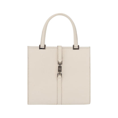 Gucci Jackie Soft Leather, White, Leather, Tote Bag