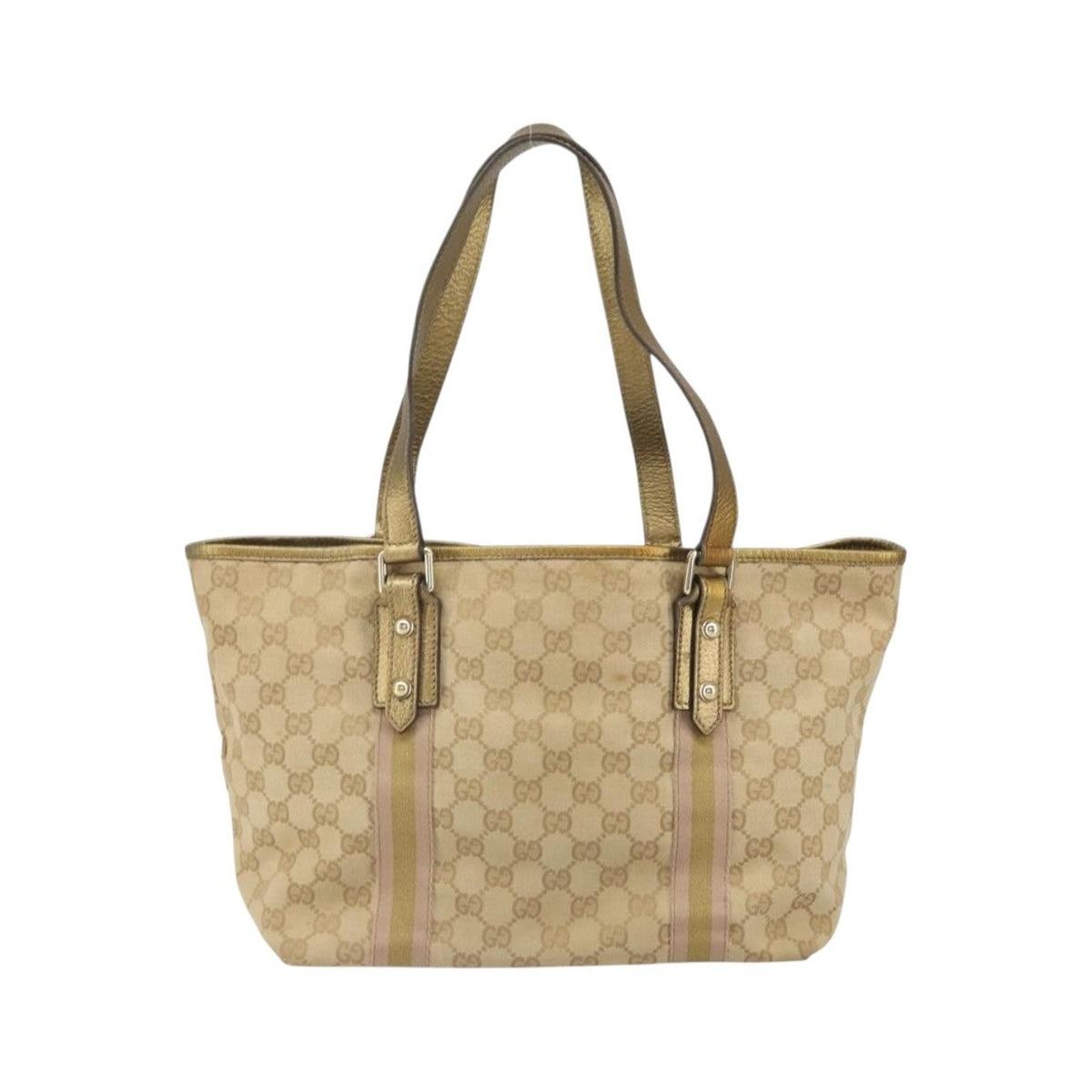 Gucci Jolicoeur GG Canvas, Beige, Canvas, Tote Bag