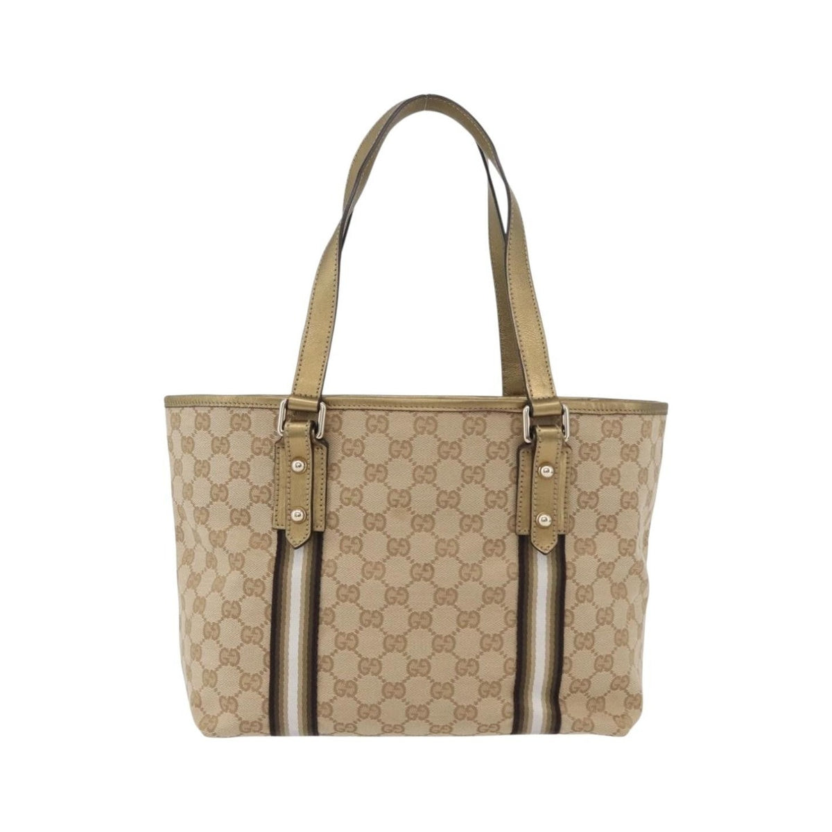 Gucci Jolicoeur GG Canvas, Beige, Canvas, Tote Bag