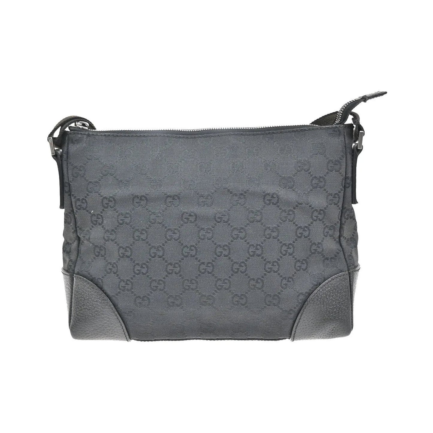 Gucci Joy Messenger GG Canvas and leather, Black, Canvas, Shoulder Bag