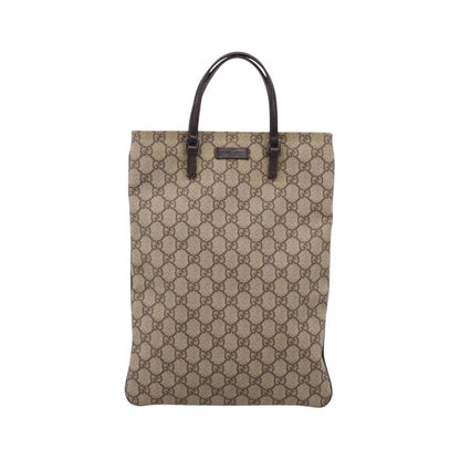 Gucci Joy Plus Flat GG Coated Canvas, Beige, Canvas, Tote Bag