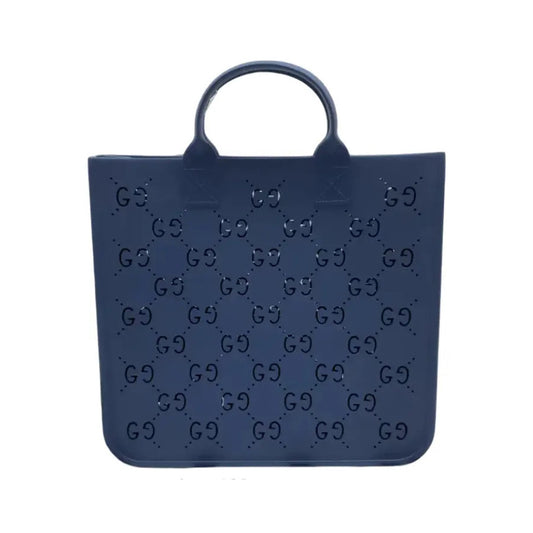 Gucci Kid's Rubber tote rubber, Navy, Rubber, Tote Bag