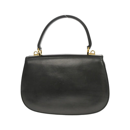 Gucci Lady Lock Satchel Leather, Black, Leather, Handbag