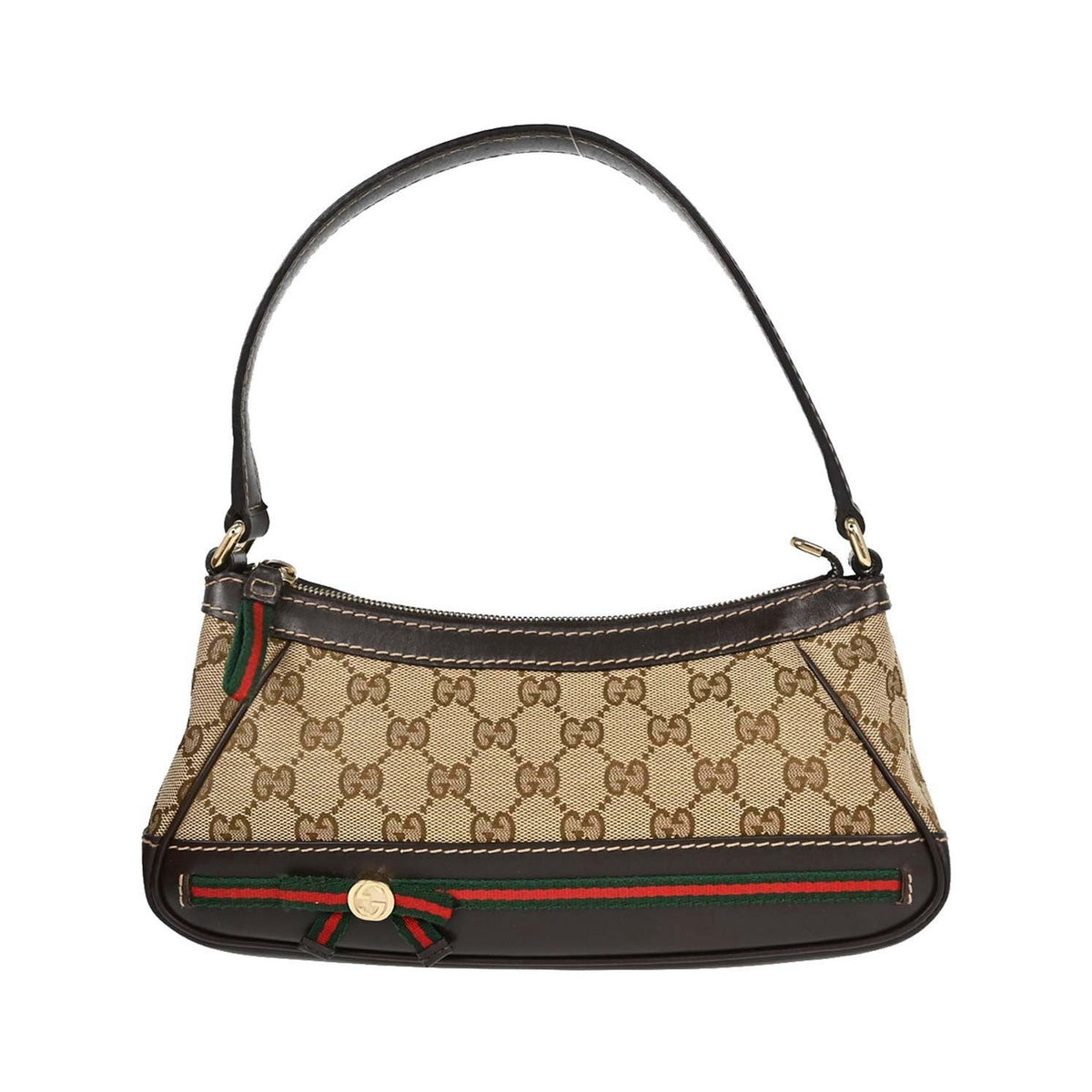 Gucci Mayfair GG Canvas, Beige, Canvas, Shoulder Bag